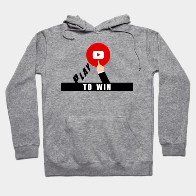 Play to win Hoodie by Obehiclothes